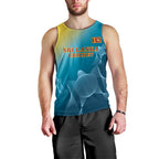 Custom Sri Lanka Cricket Men Tank Top 2024 World Cup Go The Lions