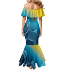 Custom Sri Lanka Cricket Mermaid Dress 2024 World Cup Go The Lions