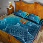 Sri Lanka Cricket Quilt Bed Set 2024 World Cup Go The Lions
