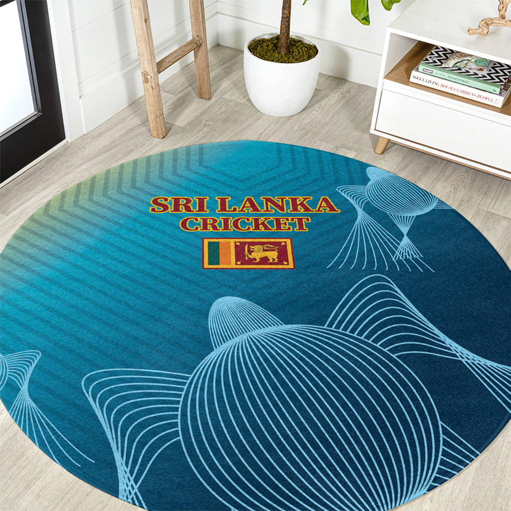 Sri Lanka Cricket Round Carpet 2024 World Cup Go The Lions