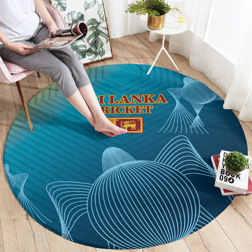 Sri Lanka Cricket Round Carpet 2024 World Cup Go The Lions