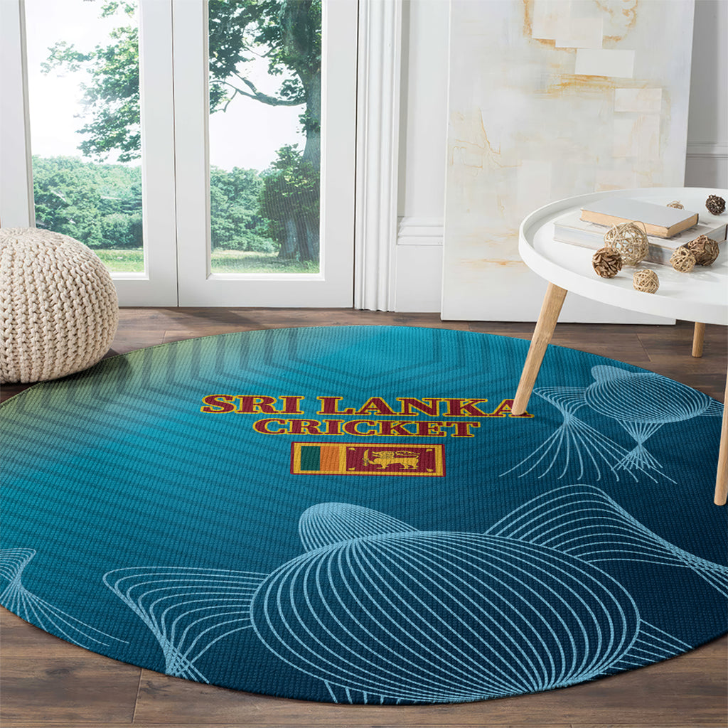 Sri Lanka Cricket Round Carpet 2024 World Cup Go The Lions