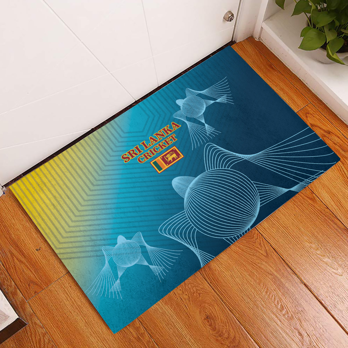 Sri Lanka Cricket Rubber Doormat 2024 World Cup Go The Lions