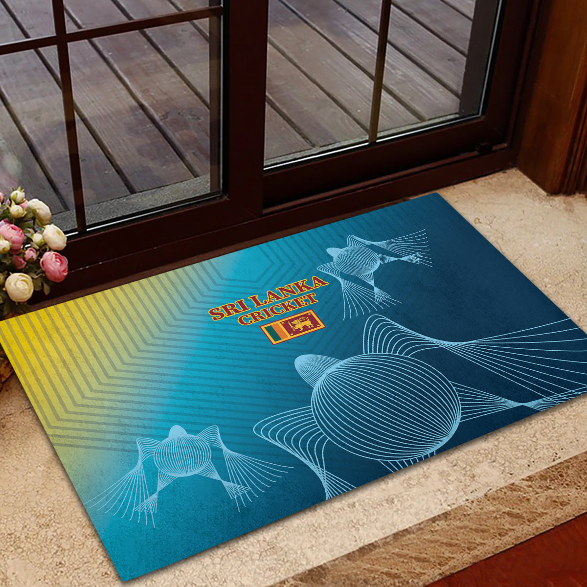Sri Lanka Cricket Rubber Doormat 2024 World Cup Go The Lions