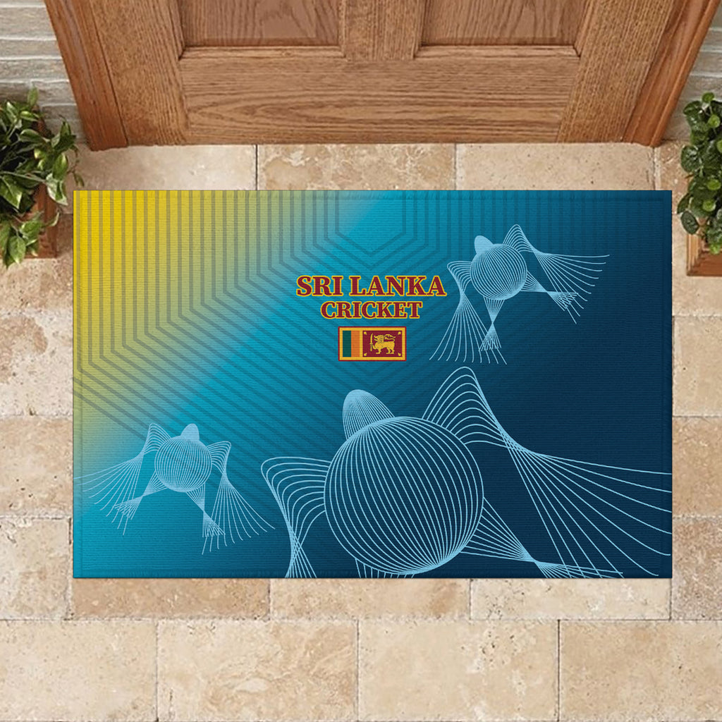 Sri Lanka Cricket Rubber Doormat 2024 World Cup Go The Lions