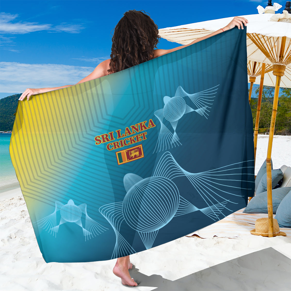 Sri Lanka Cricket Sarong 2024 World Cup Go The Lions