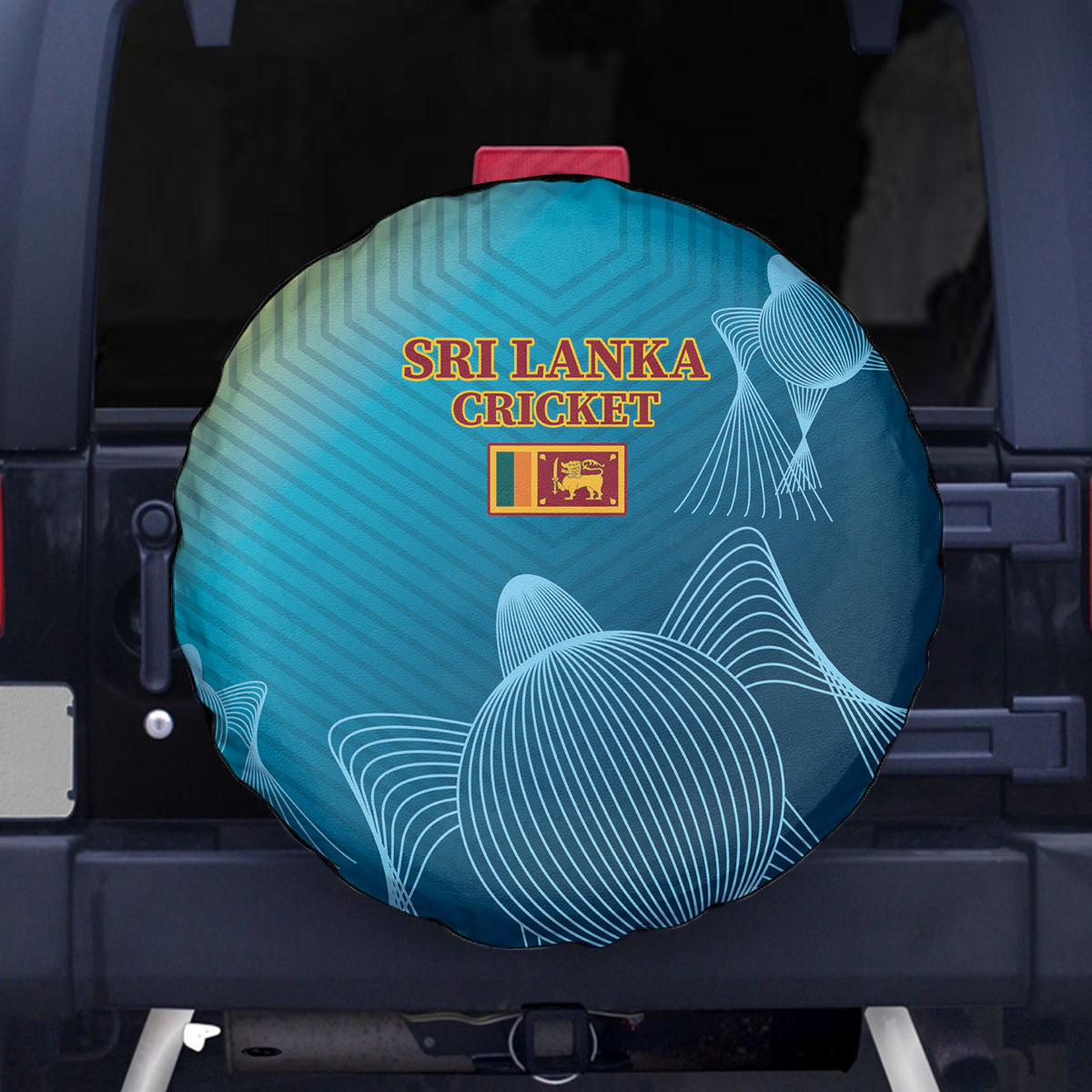 Sri Lanka Cricket Spare Tire Cover 2024 World Cup Go The Lions