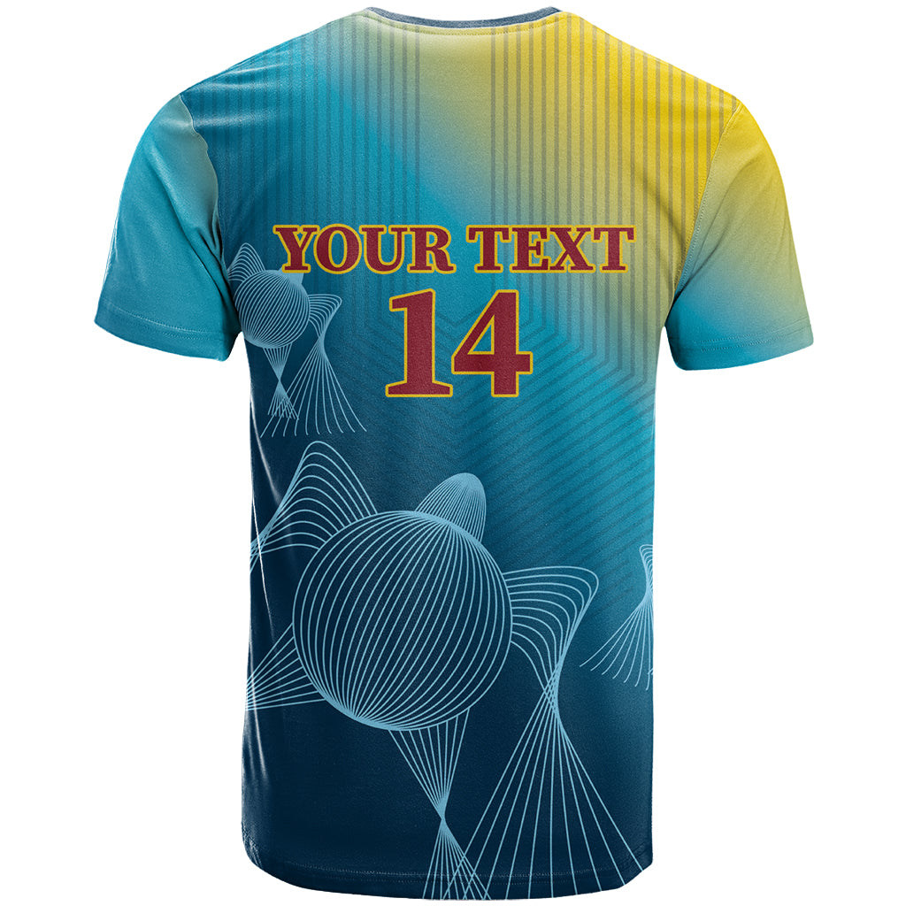 Custom Sri Lanka Cricket T Shirt 2024 World Cup Go The Lions