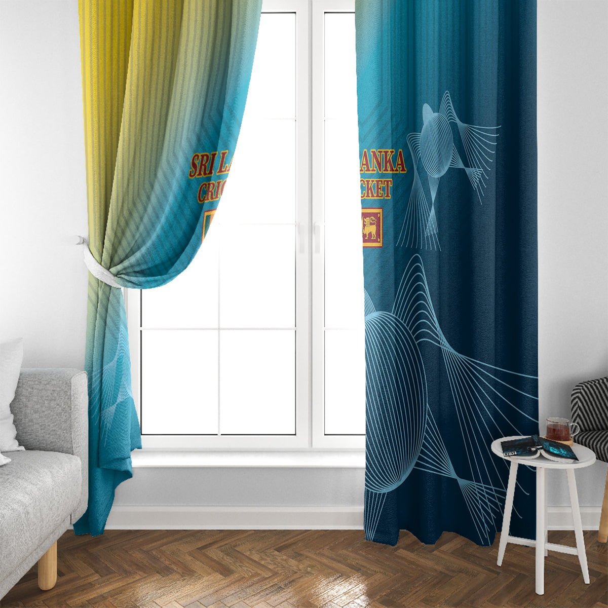 Sri Lanka Cricket Window Curtain 2024 World Cup Go The Lions