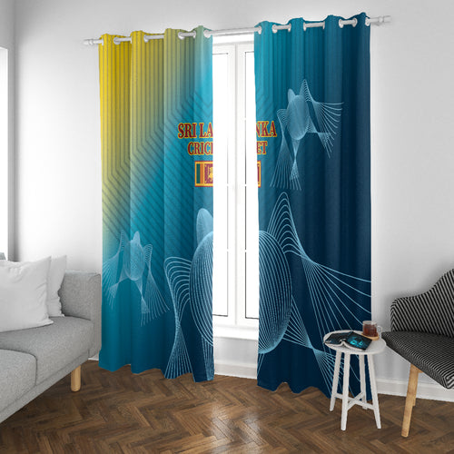 Sri Lanka Cricket Window Curtain 2024 World Cup Go The Lions