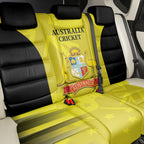Australia Cricket Back Car Seat Cover 2024 World Cup Go Aussie - Gold Version