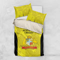 Australia Cricket Bedding Set 2024 World Cup Go Aussie - Gold Version