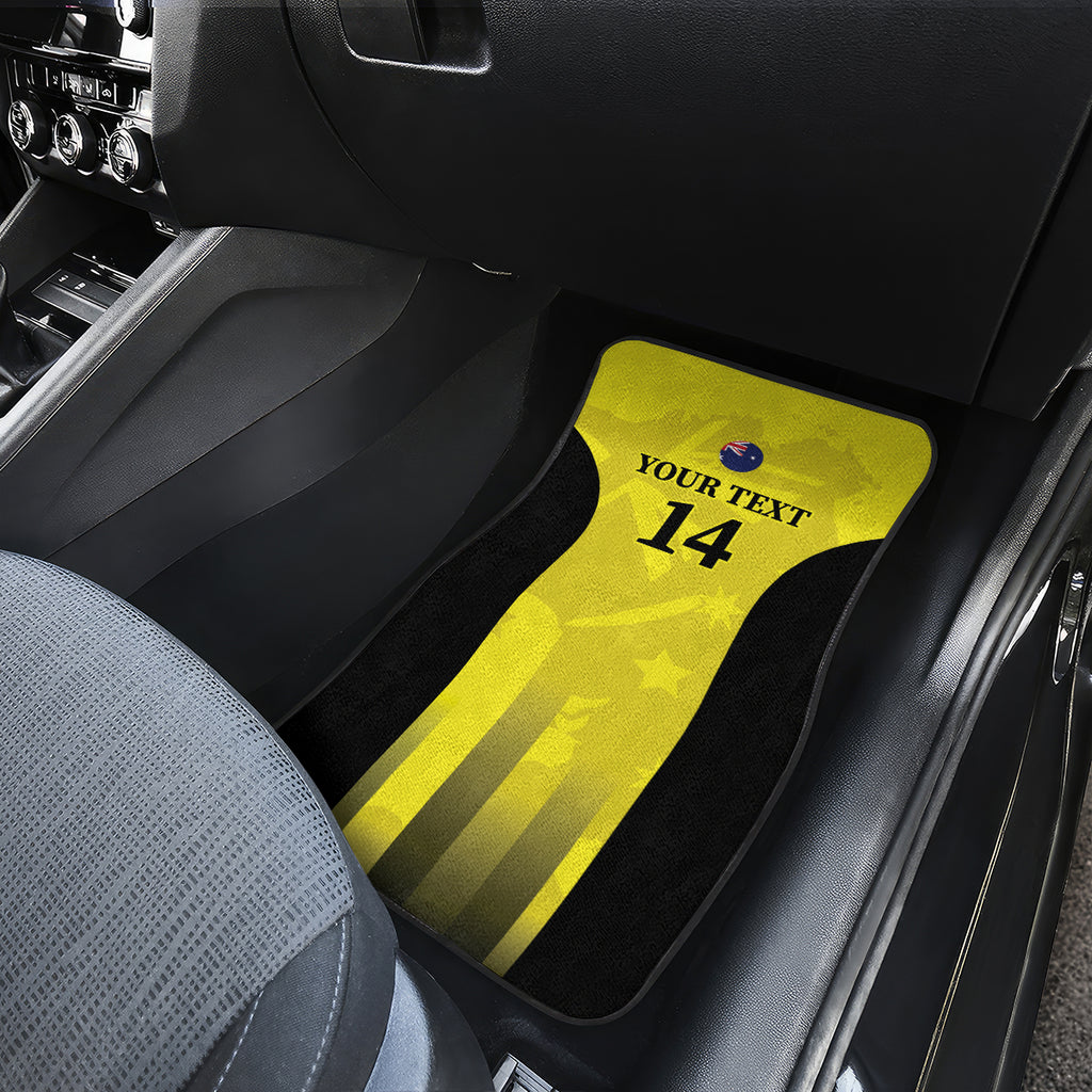 Australia Cricket Car Mats 2024 World Cup Go Aussie - Gold Version