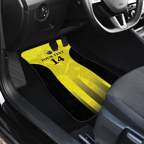 Australia Cricket Car Mats 2024 World Cup Go Aussie - Gold Version