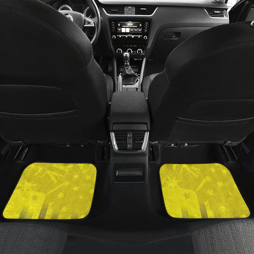 Australia Cricket Car Mats 2024 World Cup Go Aussie - Gold Version