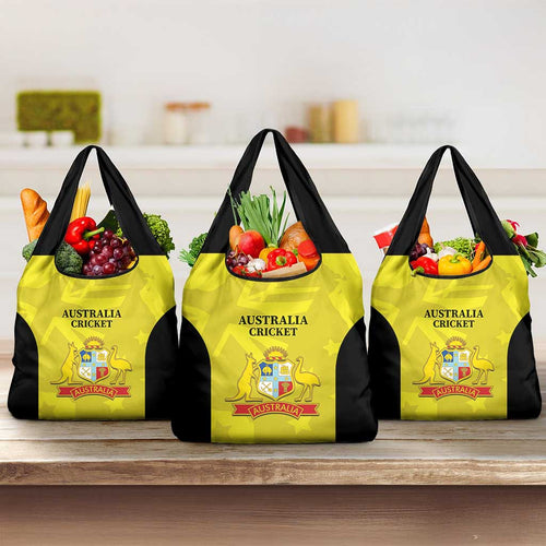 Australia Cricket Grocery Bag World Cup Go Aussie - Gold Version