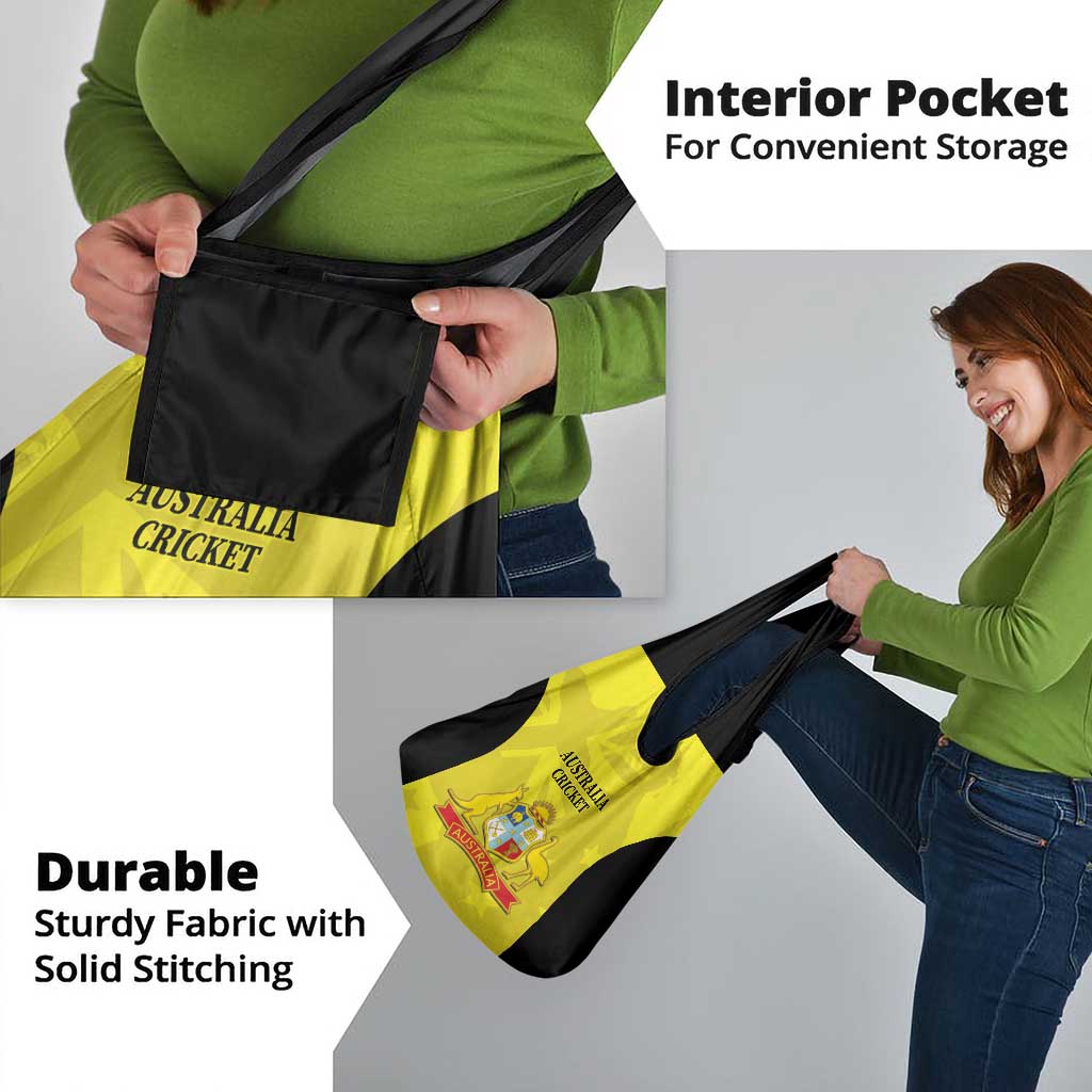Australia Cricket Grocery Bag World Cup Go Aussie - Gold Version