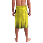Custom Australia Cricket Lavalava 2024 World Cup Go Aussie - Gold Version