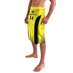 Custom Australia Cricket Lavalava 2024 World Cup Go Aussie - Gold Version