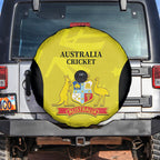 Australia Cricket Spare Tire Cover 2024 World Cup Go Aussie - Gold Version