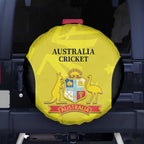Australia Cricket Spare Tire Cover 2024 World Cup Go Aussie - Gold Version