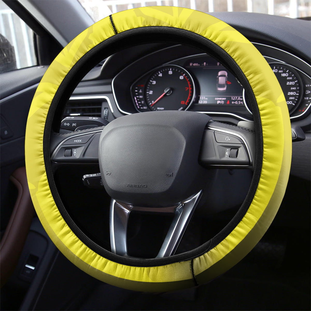 Australia Cricket Steering Wheel Cover 2024 World Cup Go Aussie - Gold Version