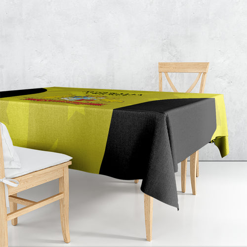Australia Cricket Tablecloth 2024 World Cup Go Aussie - Gold Version