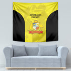 Australia Cricket Tapestry 2024 World Cup Go Aussie - Gold Version