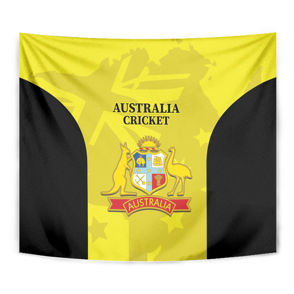 Australia Cricket Tapestry 2024 World Cup Go Aussie - Gold Version