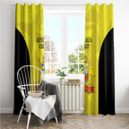 Australia Cricket Window Curtain 2024 World Cup Go Aussie - Gold Version