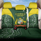 Australia Cricket Back Car Seat Cover 2024 World Cup Go Aussie - Green Version