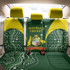 Australia Cricket Back Car Seat Cover 2024 World Cup Go Aussie - Green Version