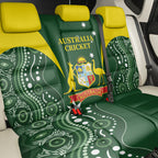 Australia Cricket Back Car Seat Cover 2024 World Cup Go Aussie - Green Version