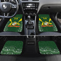 Australia Cricket Car Mats 2024 World Cup Go Aussie - Green Version