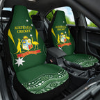 Australia Cricket Car Seat Cover 2024 World Cup Go Aussie - Green Version