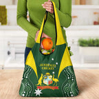 Australia Cricket Grocery Bag World Cup Go Aussie - Green Version