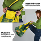 Australia Cricket Grocery Bag World Cup Go Aussie - Green Version