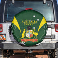 Australia Cricket Spare Tire Cover 2024 World Cup Go Aussie - Green Version