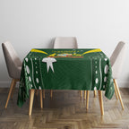 Australia Cricket Tablecloth 2024 World Cup Go Aussie - Green Version