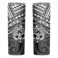 Matariki New Zealand Skinny Tumbler Maori New Year Tiki Black Version