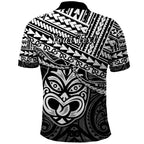 Personalised Matariki New Zealand Polo Shirt Maori New Year Tiki Black Version LT14