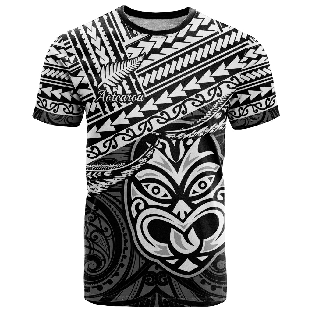 Personalised Matariki New Zealand T Shirt Maori New Year Tiki Black Version LT14
