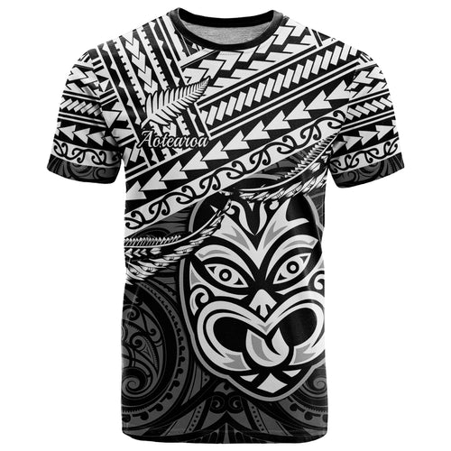 Personalised Matariki New Zealand T Shirt Maori New Year Tiki Black Version LT14
