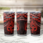 Matariki New Zealand Tumbler Cup Maori New Year Tiki Red Version