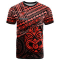 Personalised Matariki New Zealand T Shirt Maori New Year Tiki Red Version LT14
