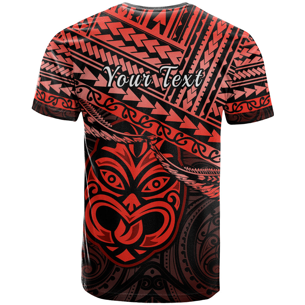 Personalised Matariki New Zealand T Shirt Maori New Year Tiki Red Version LT14