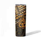 Matariki New Zealand Skinny Tumbler Maori New Year Tiki Gold Version