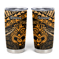 Matariki New Zealand Tumbler Cup Maori New Year Tiki Gold Version