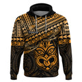 Personalised Matariki New Zealand Hoodie Maori New Year Tiki Gold Version LT14