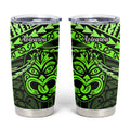 Matariki New Zealand Tumbler Cup Maori New Year Tiki Green Version